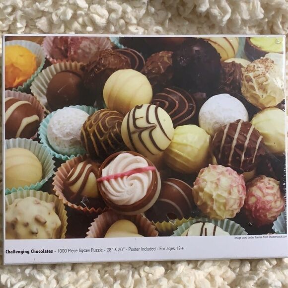 Chocolate candy puzzle. NIB - Picture 4 of 4